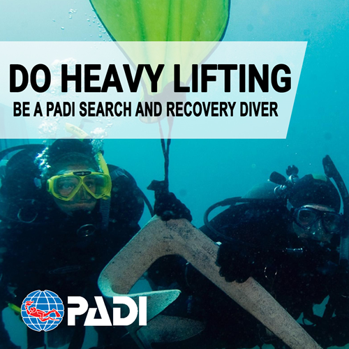 Search & Recovery Diver Course with eLearning and Processing Fee